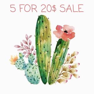 🌵 5 FOR $20 SALE